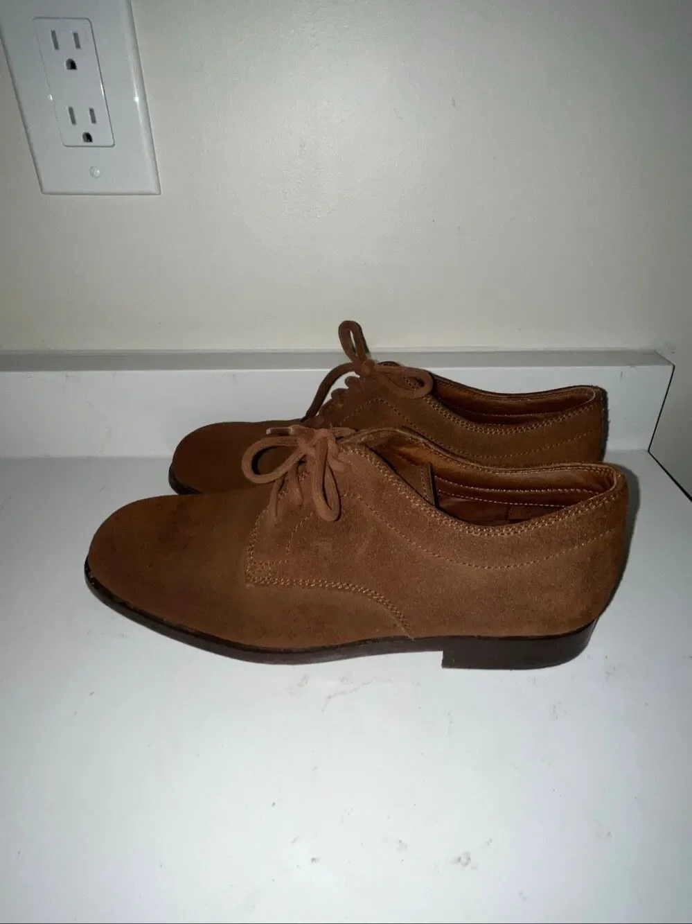 Men's Tod's Suede Leather Lace Up Oxford Derby Shoes 8.5